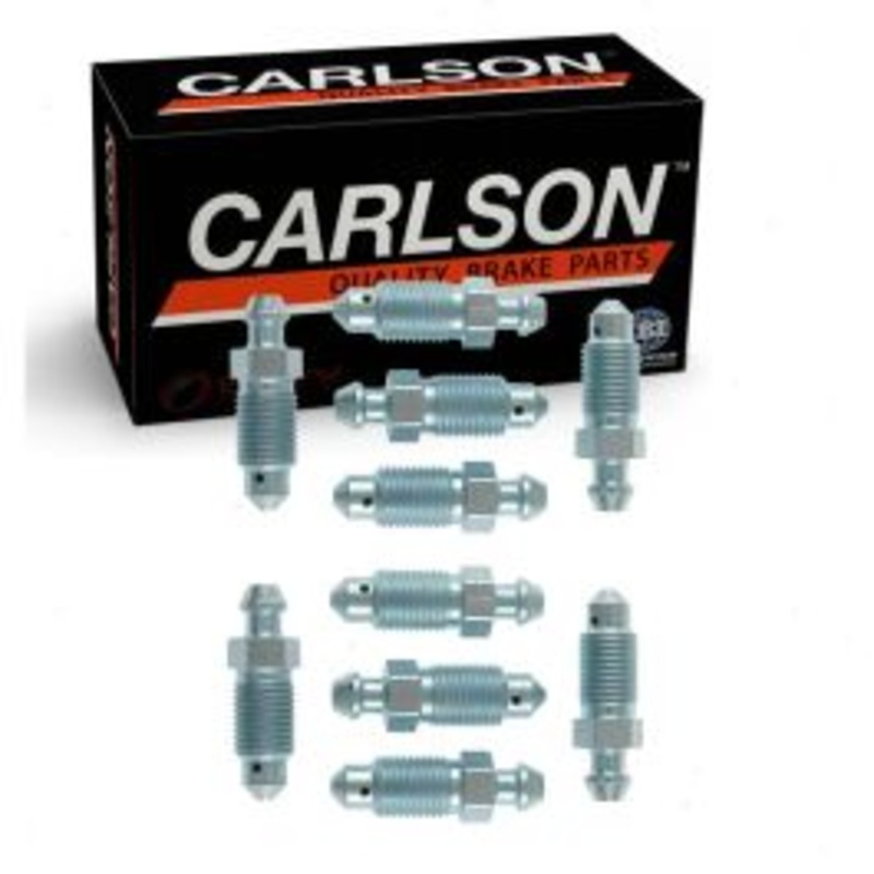 2 pc Carlson Front Brake Bleeder Screws for 2013-2021 Nissan Altima