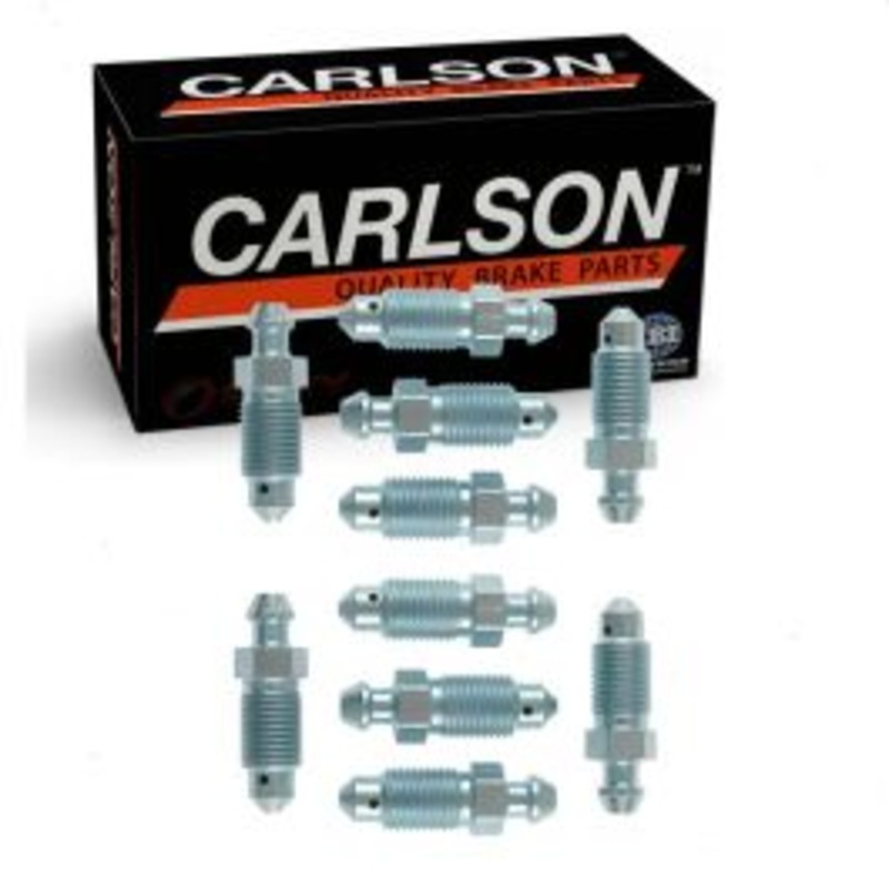 2 pc Carlson Rear Brake Bleeder Screws for 2012-2015 Toyota Prius Plug-In