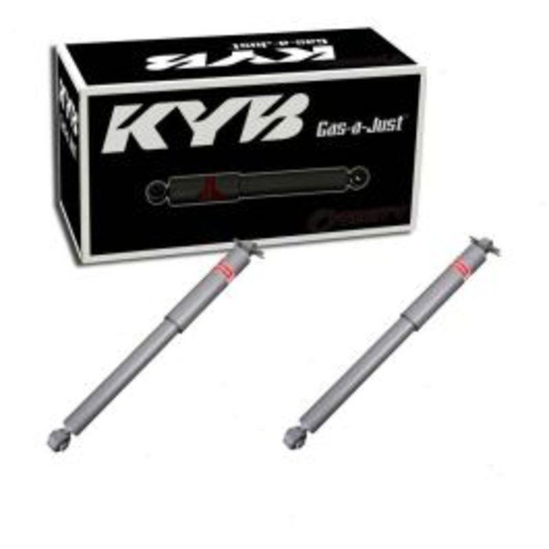 2 pc KYB Gas-a-Just Rear Shock Absorbers for 2003-2015 GMC Savana 2500