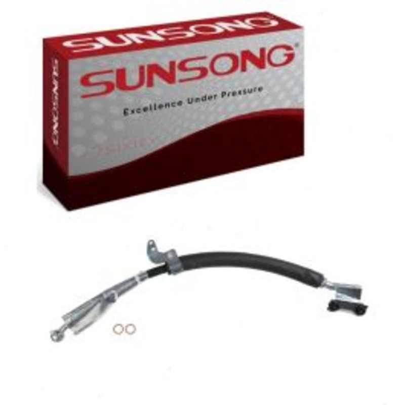 Sunsong From Pump Power Steering Pressure Line Hose for 2002-2004 Infiniti I35