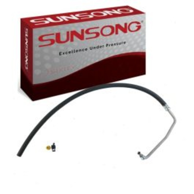 Sunsong Power Steering Return Line Hose for 1969-1972 GMC C35 C3500 Pickup