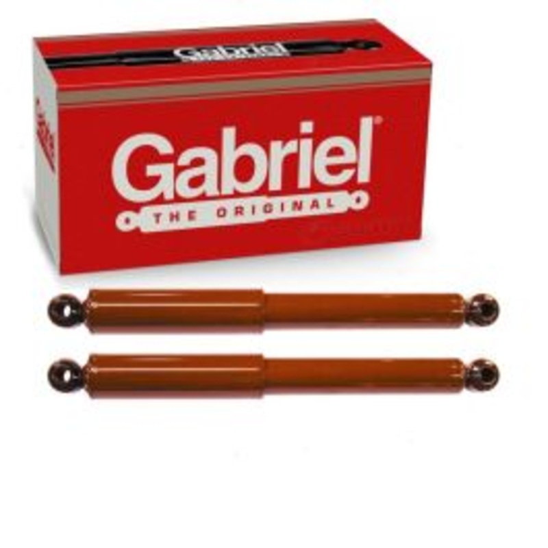 2 pc Gabriel Guardian Rear Shock Absorbers for 1963 Saab GT850