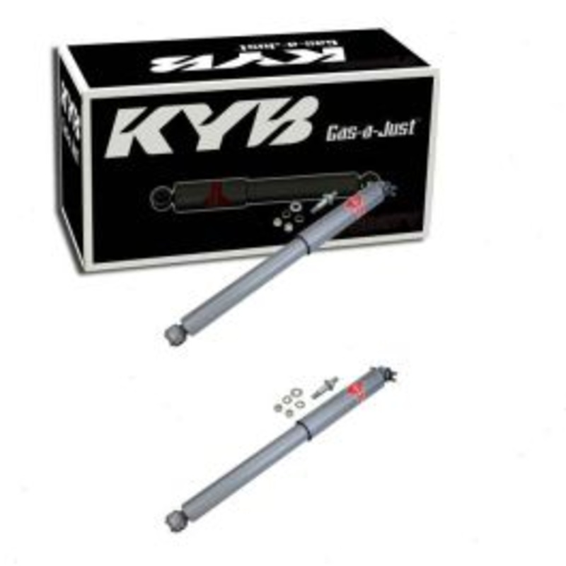 2 pc KYB Gas-a-Just Rear Shock Absorbers for 1966-1996 Chevrolet Caprice 3.8L 4.1L 4.3L 4.4L 5.0L 5.7L 6.6L 7.4L L6 V6 V8