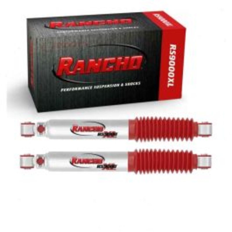 2 pc Rancho RS9000XL Rear Shock Absorbers for 2015-2018 Chevrolet Suburban
