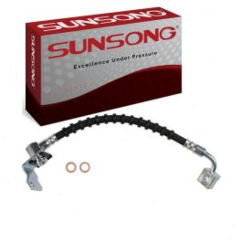 Sunsong Front Right Brake Hydraulic Hose for 2001-2005 Ford Explorer Sport Trac