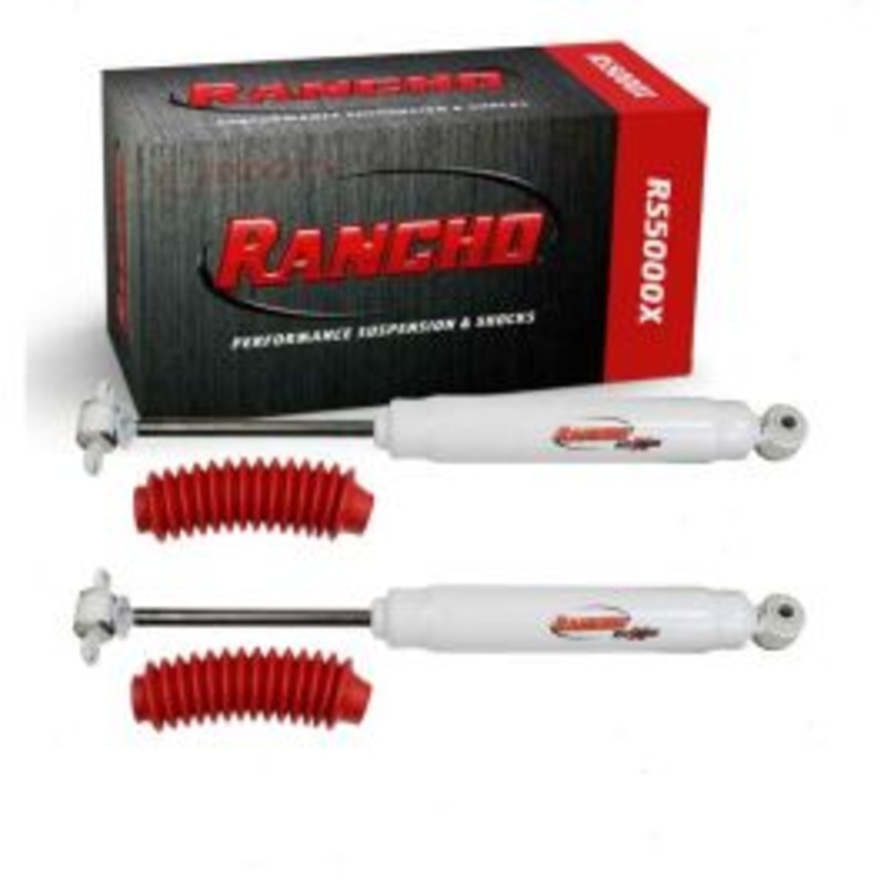 2 pc Rancho RS5000X Rear Shock Absorbers for 2004-2012 Chevrolet Colorado