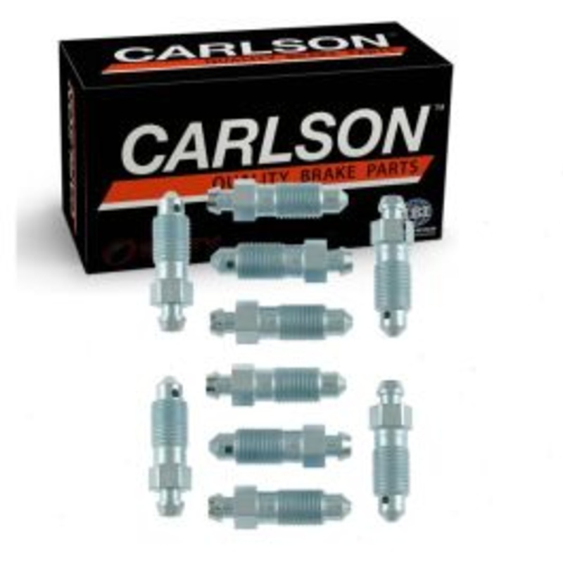 2 pc Carlson Front Brake Bleeder Screws for 2020 Toyota GR Supra