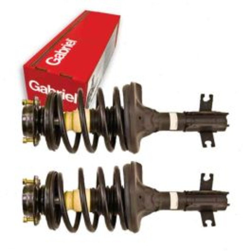 2 pc Gabriel ReadyMount Front Suspension Strut Assemblys for 1997-2002 Ford Escort