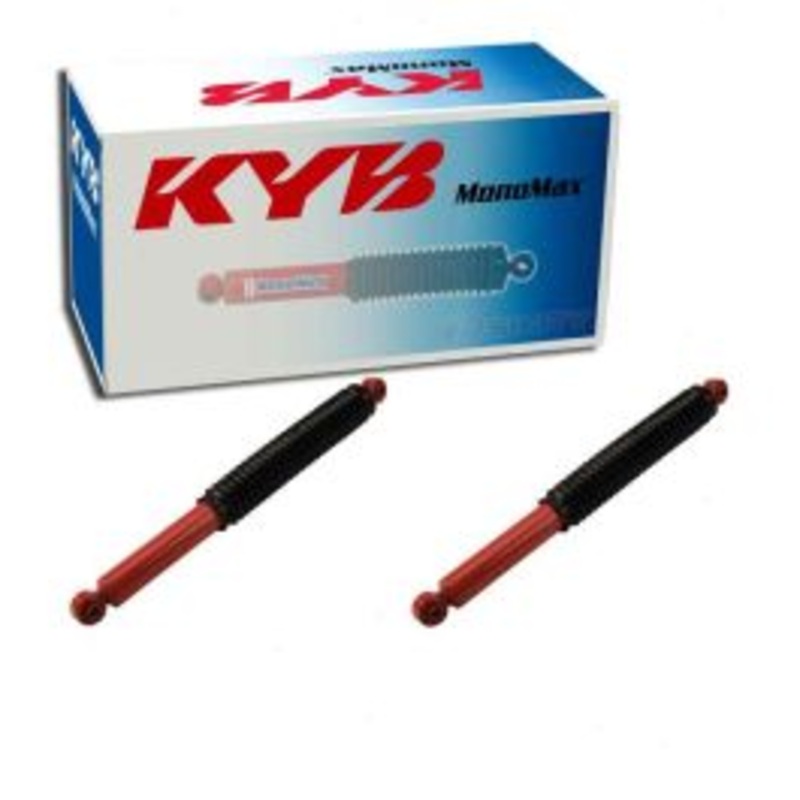 2 pc KYB MonoMax Rear Shock Absorbers for 2007 GMC Sierra 2500 HD Classic
