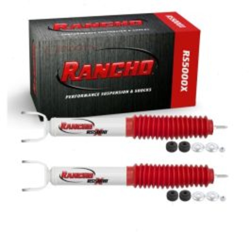 2 pc Rancho RS5000X Front Shock Absorbers for 2007 GMC Sierra 1500 Classic