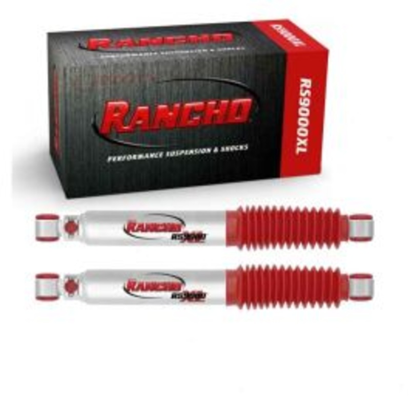 2 pc Rancho RS9000XL Rear Shock Absorbers for 1968-1971 Dodge W200 Pickup