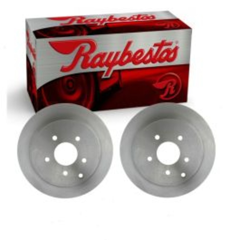 2 pc Raybestos R-Line Rear Disc Brake Rotors for 2003-2008 INFINITI FX45