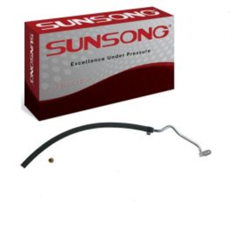 Sunsong Power Steering Return Line Hose for 1990 Lincoln Mark VII