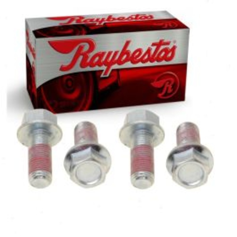 2 pc Raybestos R-Line Front Brake Caliper Bracket Mounting Bolts for 2003-2017 Toyota Corolla