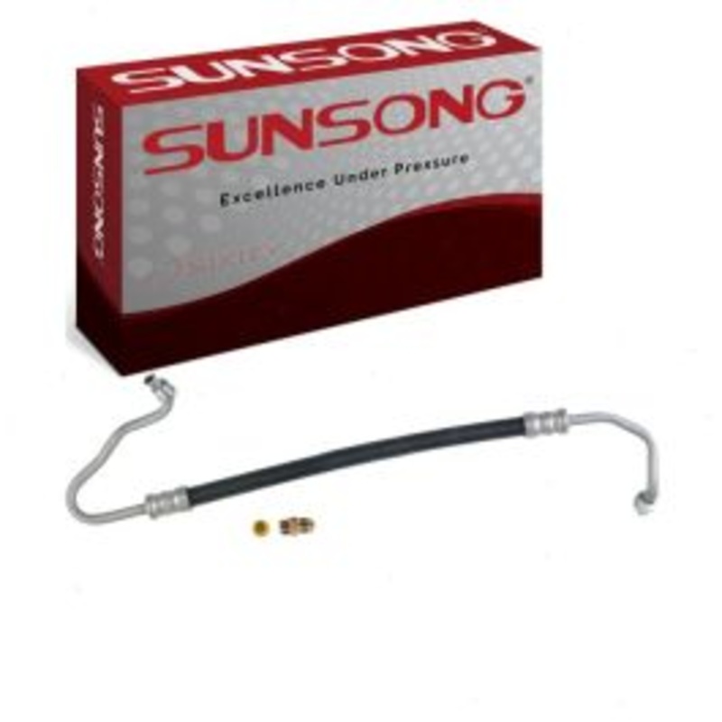 Sunsong Power Steering Pressure Line Hose for 1968-1972 GMC C25 C2500 Suburban