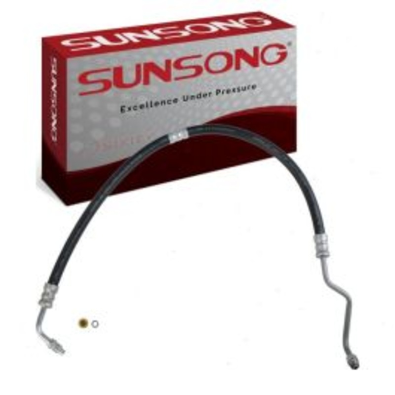 Sunsong Power Steering Pressure Line Hose for 1982 Ford Granada