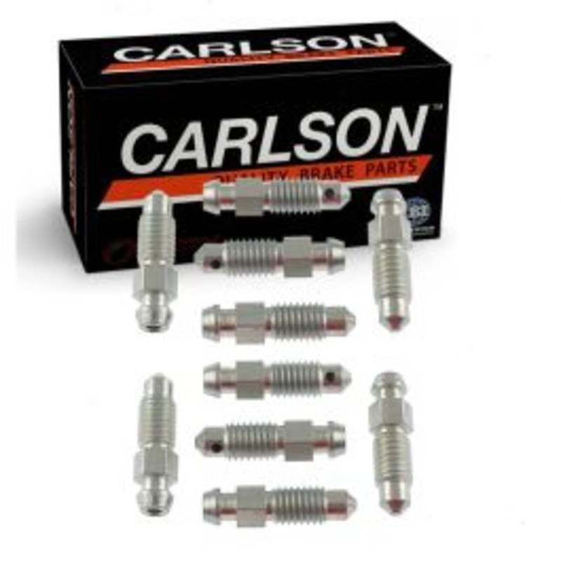 2 pc Carlson Front Brake Bleeder Screws for 2007-2009 Mercedes-Benz SL550