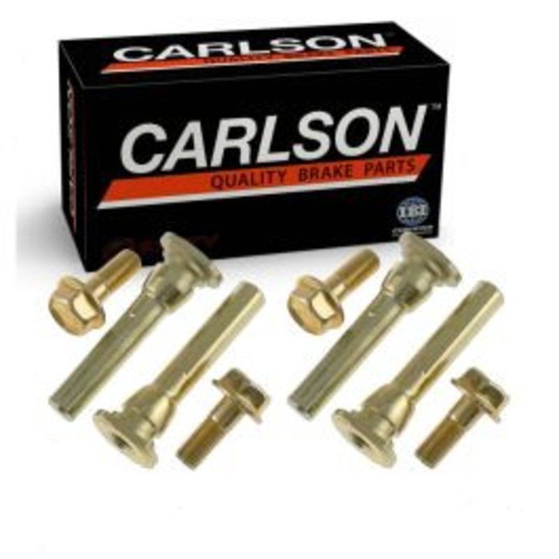 2 pc Carlson Front Brake Caliper Guide Pin Kit for 2015-2016 Nissan NP300 2.4L 2.5L L4