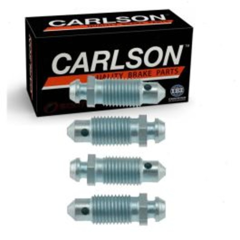 2 pc Carlson Rear Brake Bleeder Screws for 2017-2019 Ford F-550 Super Duty