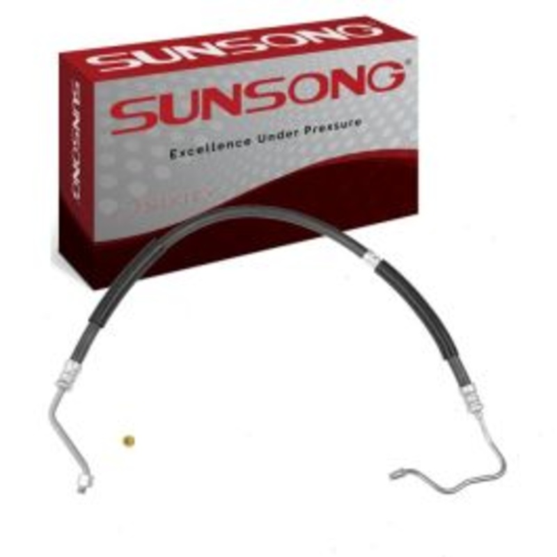 Sunsong Power Steering Pressure Line Hose for 1967-1968 Ford Mustang