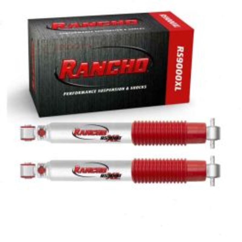 2 pc Rancho RS9000XL Rear Shock Absorbers for 1992-1999 Chevrolet C1500 Suburban