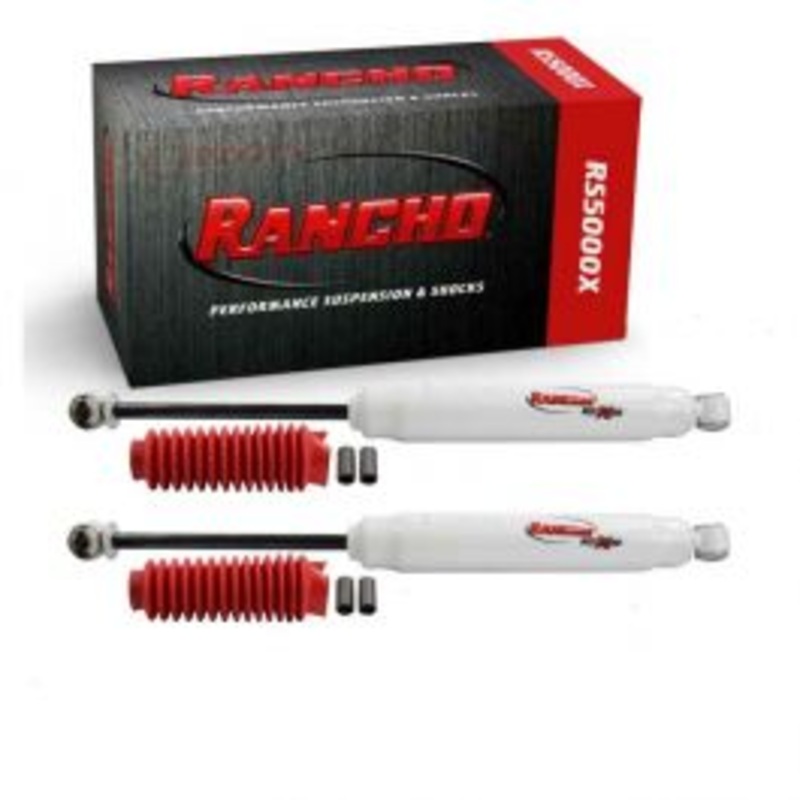 2 pc Rancho RS5000X Front Shock Absorbers for 1963-1965 Jeep J-330