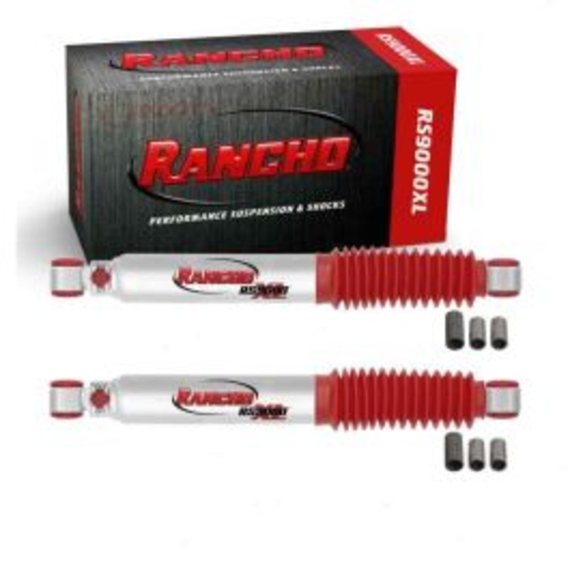 2 pc Rancho RS9000XL Rear Shock Absorbers for 1997 Ford F-250 HD