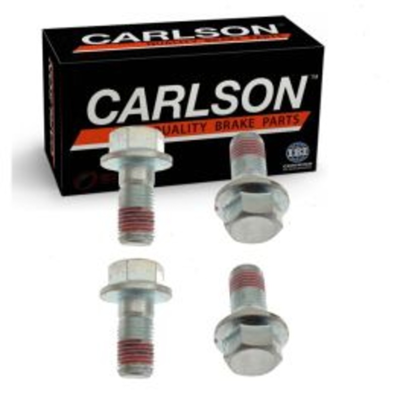 2 pc Carlson Front Brake Caliper Bracket Mounting Bolts for 2006-2022 Honda Ridgeline