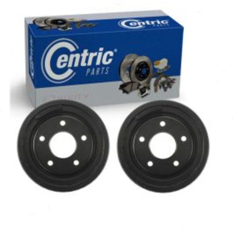 2 pc Centric Premium Rear Brake Drums for 1964-1979 Buick Skylark