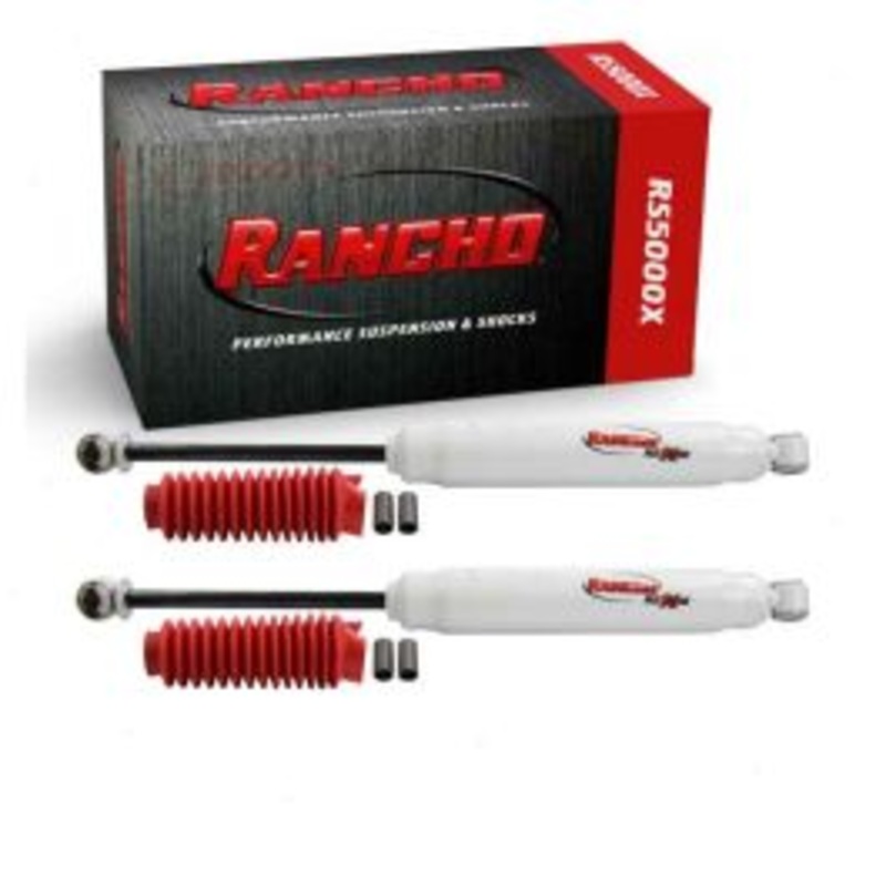 2 pc Rancho RS5000X Front Shock Absorbers for 1963-1965 Jeep J-200