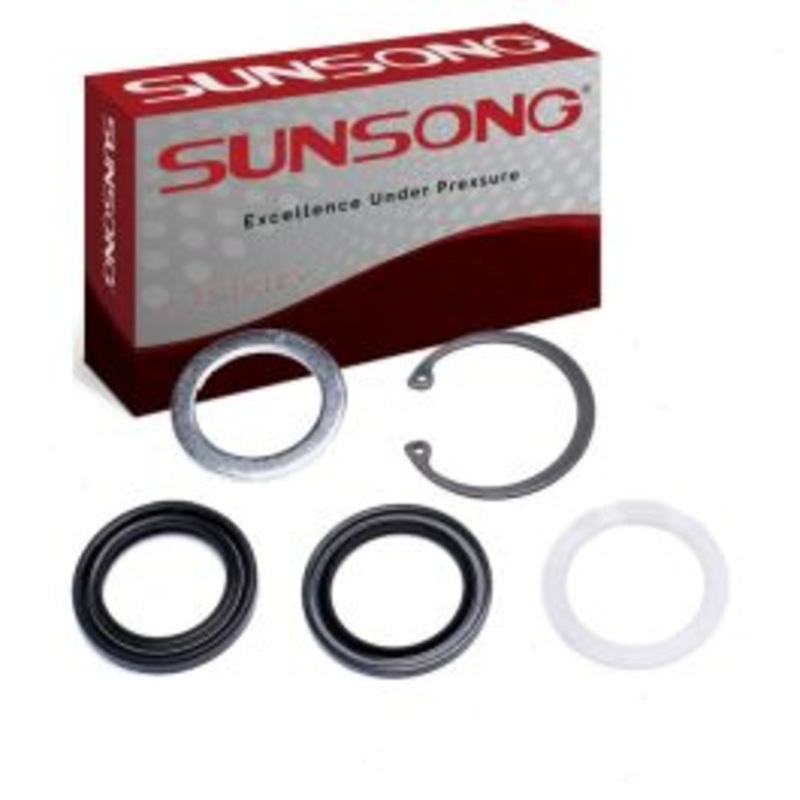 Sunsong Lower Steering Gear Pitman Shaft Seal Kit for 1988-1999 GMC C2500 4.3L 6.5L V6 V8