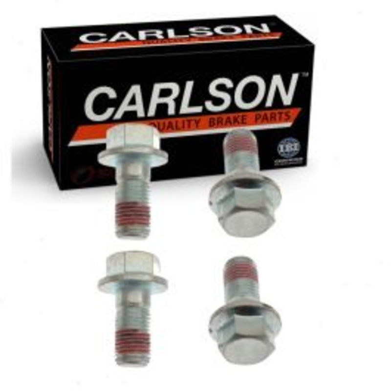 2 pc Carlson Front Brake Caliper Bracket Mounting Bolts for 2016-2022 Fiat 500X