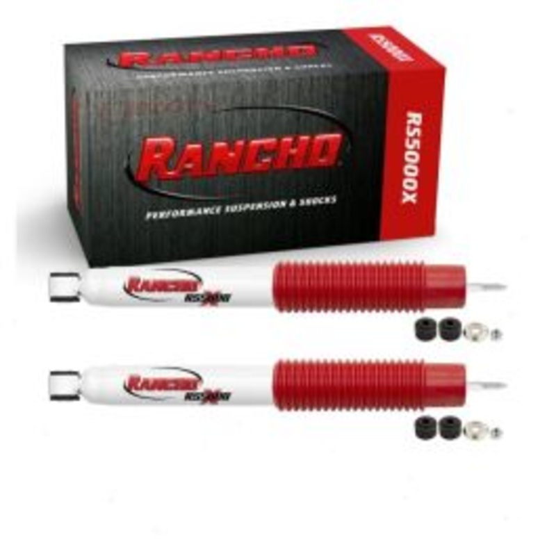2 pc Rancho RS5000X Front Shock Absorbers for 2003-2009 Hummer H2