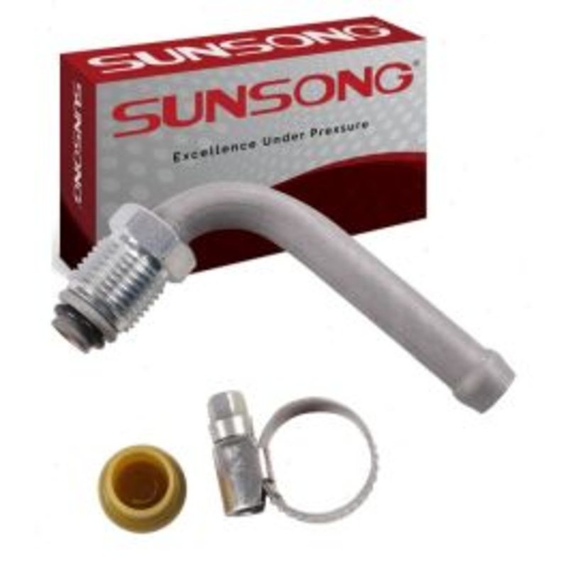 Sunsong From Gear Power Steering Return Line End Fitting for 1977-1978 Ford Mustang II