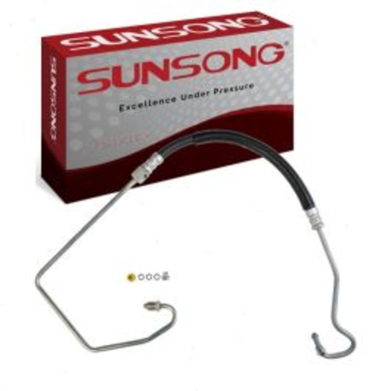 Sunsong Pump To Hydroboost Power Steering Pressure Line Hose for 2006-2014 Chevrolet Express 2500