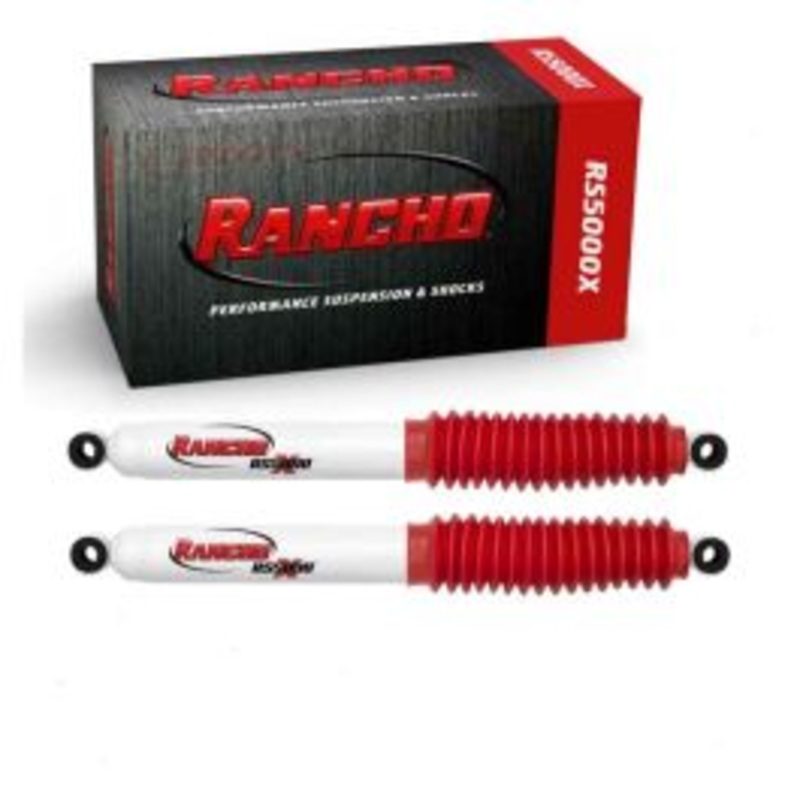 2 pc Rancho RS5000X Front Inner Shock Absorbers for 1987-1988 Chevrolet V20 Suburban