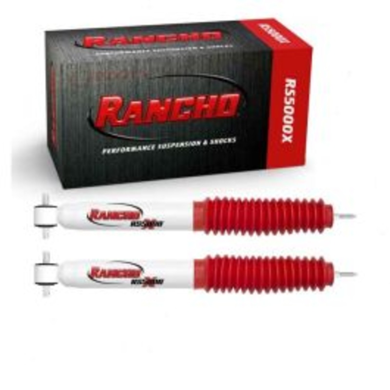 2 pc Rancho RS5000X Front Shock Absorbers for 1992-2004 GMC Jimmy