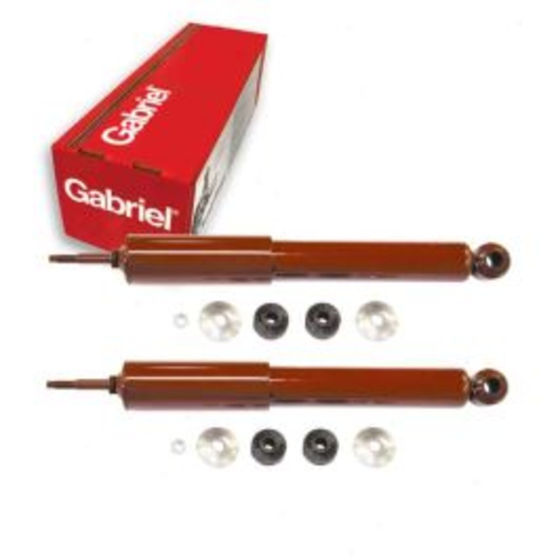 2 pc Gabriel Guardian Front Shock Absorbers for 1999-2019 Ford E-350 Super Duty
