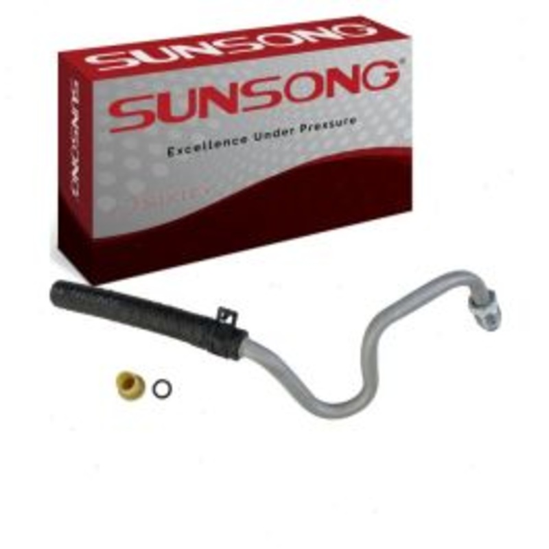 Sunsong Gear To Cooler Power Steering Return Line Hose for 2002 Lincoln Blackwood