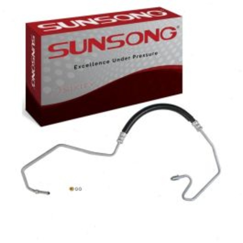 Sunsong Hydroboost To Gear Power Steering Pressure Line Hose for 1996-1999 GMC C1500 Suburban