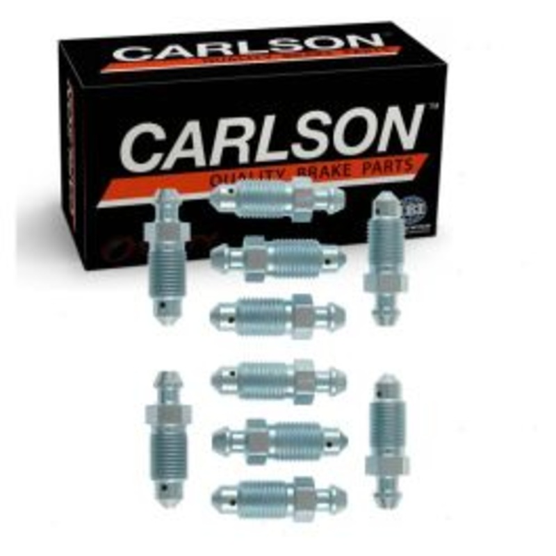 2 pc Carlson Front Brake Bleeder Screws for 2014-2017 Honda Accord