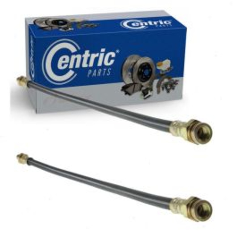 2 pc Centric Premium Rear Brake Hydraulic Hoses for 1972-1974 Nissan 620 Pickup