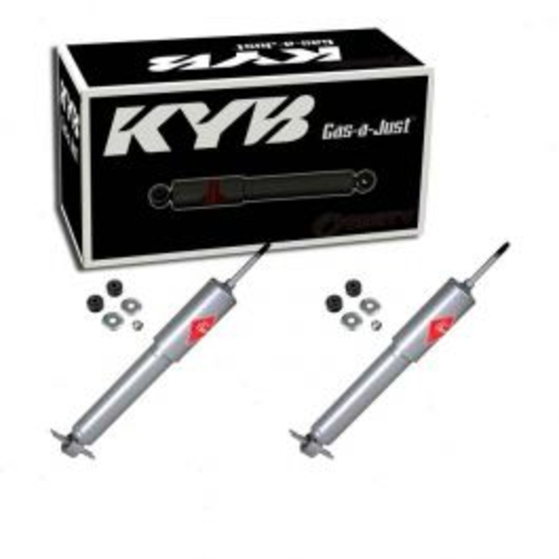 2 pc KYB Gas-a-Just Front Shock Absorbers for 2003-2016 Chevrolet Express 3500 4.8L 6.0L 6.6L V8