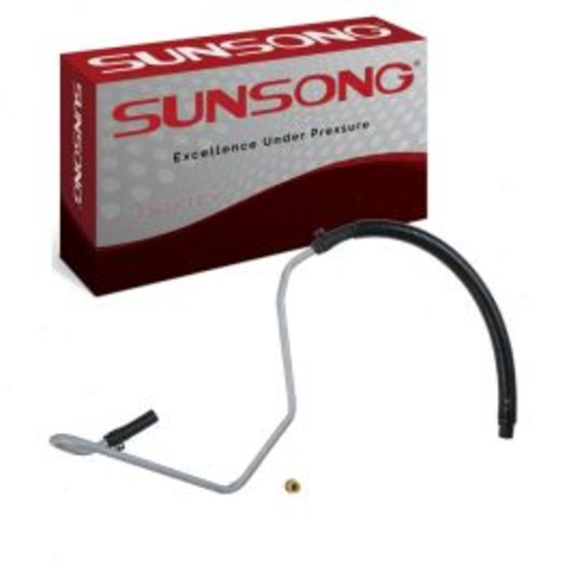 Sunsong Hydroboost To Pump Power Steering Return Line Hose for 1995-1999 Chevrolet C2500 Suburban