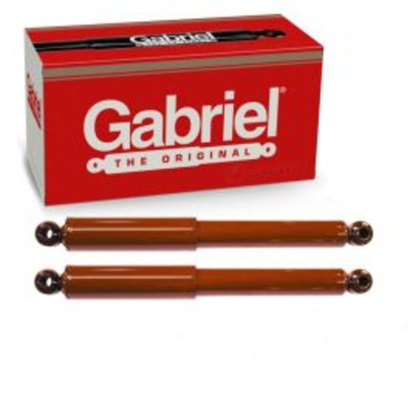 2 pc Gabriel Guardian Rear Shock Absorbers for 1961-1967 Jeep Dispatcher