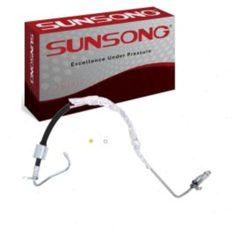 Sunsong Power Steering Pressure Line Hose for 2010-2012 Lincoln MKS