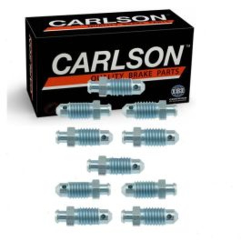 2 pc Carlson Front Brake Bleeder Screws for 1991-2002 GMC C3500HD