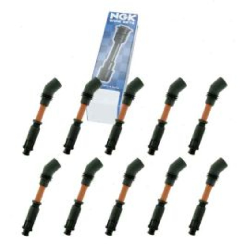 10 pc NGK 58972 Ignition Coil Boots