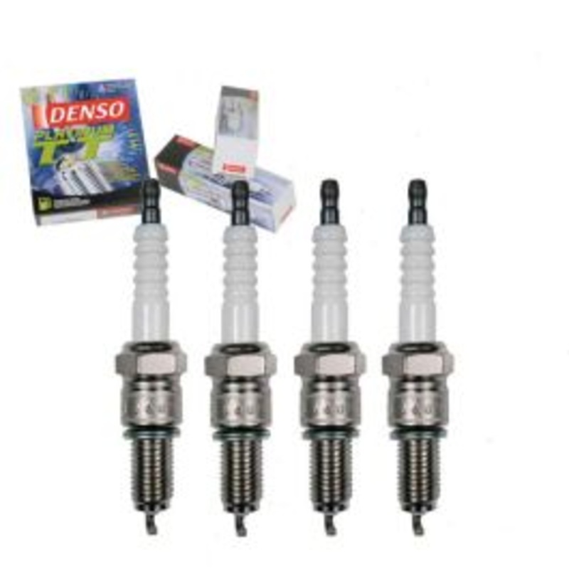 4 pc DENSO Platinum TT Spark Plugs for 1985-1993 Volkswagen Cabriolet 1.8L L4