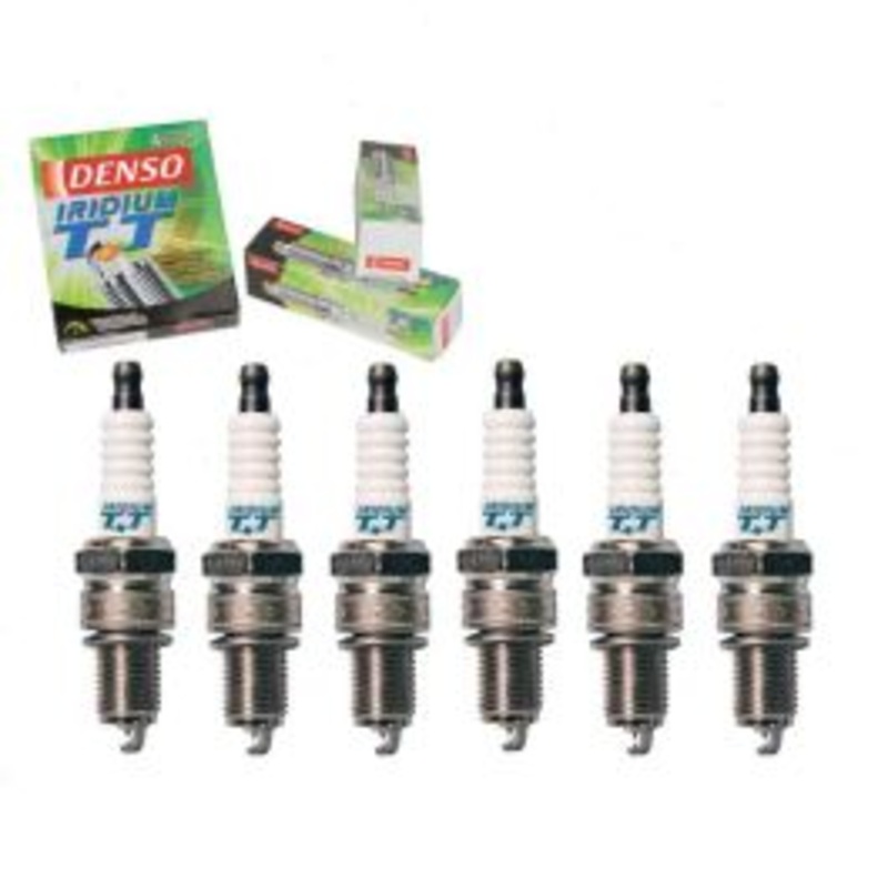 6 pc DENSO Iridium TT Spark Plugs for 1989-1995 Dodge Spirit 3.0L V6